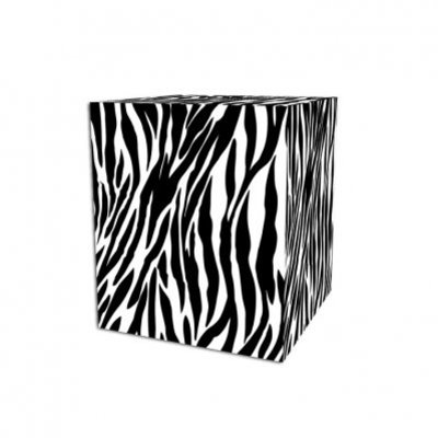 Hankeez Zebra cube tissues 3 laags
